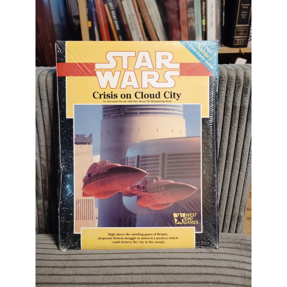 Star Wars Adventure 1989 Crisis On Cloud City West End Games